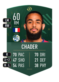 Sofyan Chader WILDCARD TOKEN 60 OVR