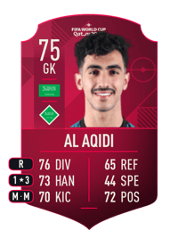 Nawaf Al Aqidi World Cup Player 75 OVR