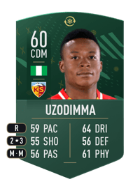 Anthony Uzodimma WILDCARD TOKEN 60 OVR