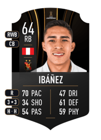 Pedro Ibáñez CONMEBOL LIBERTADORES 64 OVR