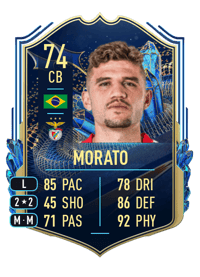 Morato Team of the Season 74 OVR