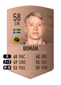 André Boman Common 58 OVR