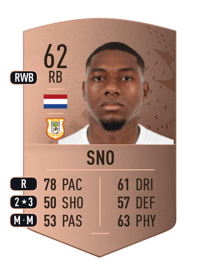 Shaquill Sno Common 62 OVR