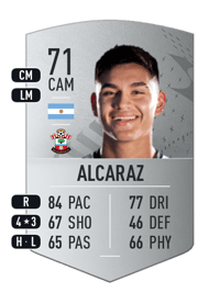 Carlos Alcaraz Common 71 OVR