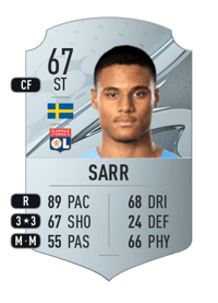 Amin Sarr Rare 67 OVR