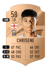 Ben Chrisene Rare 58 OVR