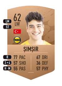 Aral Şimşir Common 62 OVR