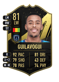 Morgan Guilavogui Team of the Week 81 OVR