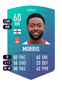 Shayden Morris World Cup Swap Token 60 OVR