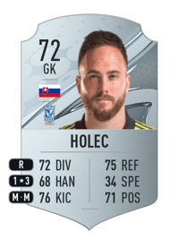 Dominik Holec Rare 72 OVR