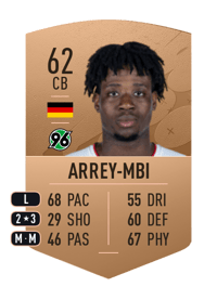 Bright Akwo Arrey-Mbi Common 62 OVR