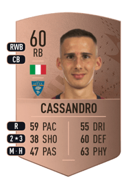 Tommaso Cassandro Common 60 OVR
