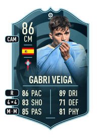 Gabri Veiga POTM LALIGA SANTANDER 86 OVR