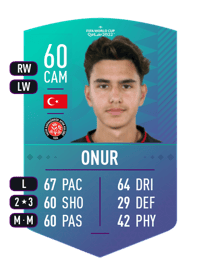 Samed Onur World Cup Swap Token 60 OVR