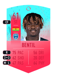 Godwin Bentil FUT Birthday Swaps Token 61 OVR
