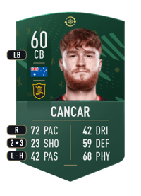 Phillip Cancar WILDCARD TOKEN 60 OVR