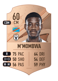 Charles M'Mombwa Rare 60 OVR