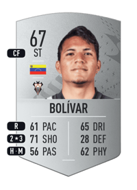 Jovanny Bolívar Common 67 OVR