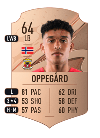 Fredrik Oppegård Rare 64 OVR