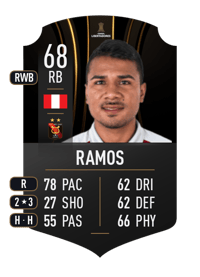 Alejandro Ramos CONMEBOL LIBERTADORES 68 OVR