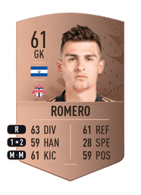 Tomás Romero Common 61 OVR