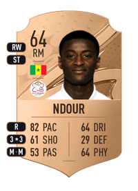 Alioune Ndour Rare 64 OVR