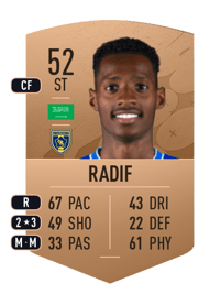 Abdullah Radif Common 52 OVR