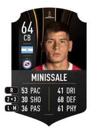 Pablo Minissale CONMEBOL LIBERTADORES 64 OVR