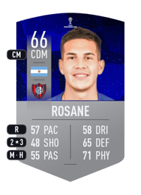 Siro Rosane CONMEBOL SUDAMERICANA 66 OVR
