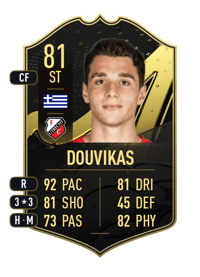 Tasos Douvikas Team of the Week 81 OVR