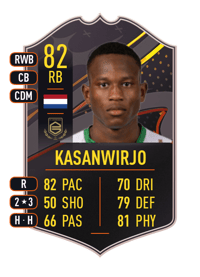 Neraysho Kasanwirjo STORYLINE 82 OVR
