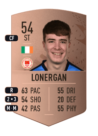 Tommy Lonergan Common 54 OVR