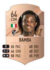 Ibrahima Bamba Rare 64 OVR