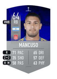 Eros Mancuso CONMEBOL SUDAMERICANA 64 OVR