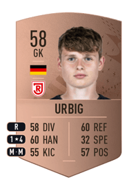 Jonas Urbig Common 58 OVR