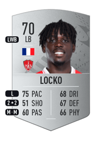 Bradley Locko Common 70 OVR