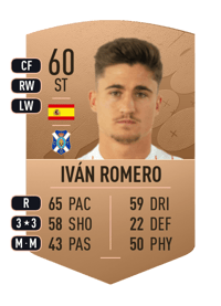 Iván Romero Common 60 OVR