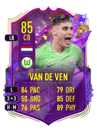 Micky van de Ven FUT Future Stars 85 OVR