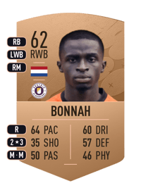 Solomon Bonnah Common 62 OVR