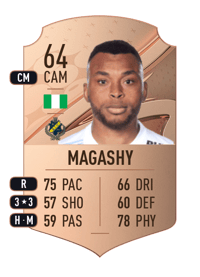 Abdussalam Magashy Rare 64 OVR
