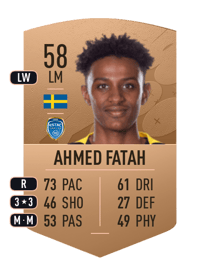 Amar Ahmed Fatah Common 58 OVR