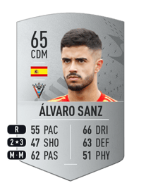 Álvaro Sanz Common 65 OVR
