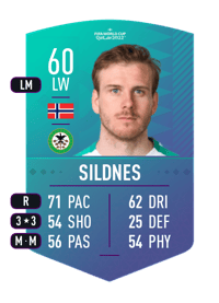 Emil Sildnes World Cup Swap Token 60 OVR