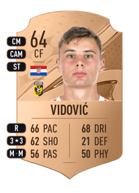 Gabriel Vidović Rare 64 OVR
