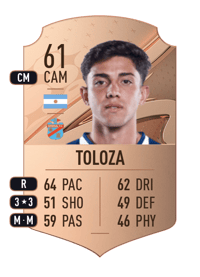 Santiago Toloza Rare 61 OVR
