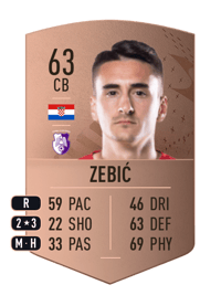 Mario Zebić Common 63 OVR