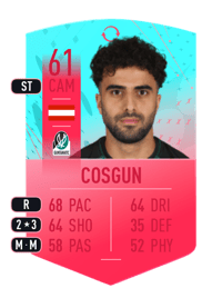 Denizcan Cosgun FUT Birthday Swaps Token 61 OVR