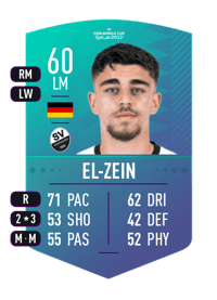 Abu-Bekir El-Zein World Cup Swap Token 60 OVR