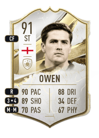 Michael Owen Icon 91 OVR