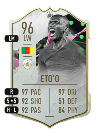 Samuel Eto'o Shapeshifters ICON 96 OVR